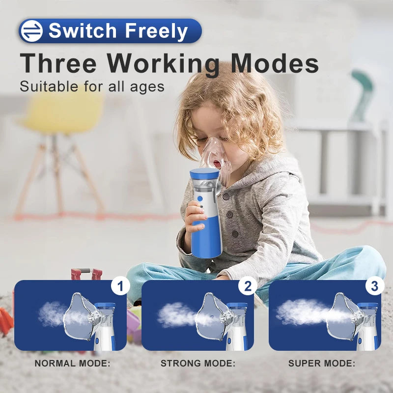 Facial Steamer in use with water tank